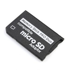 MicroSD  To Memory Stick PRO DUO Card Adapter קורא כרטיסים