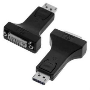 מתאם – Display Port to DVI Connector Adapter for  MacBook / PC