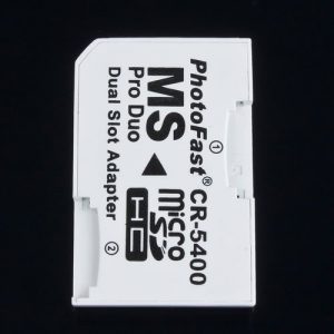 MicroSD To Memory Stick PRO DUO Card Adapter  2 SLOTS קורא כרטיסים