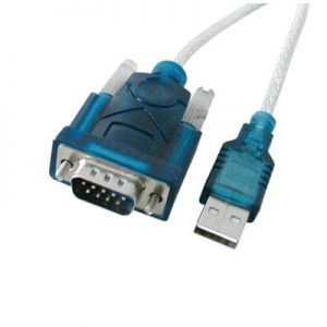 כבל מתאם  USB 2.0 to RS232 Serial 9Pin Adapter