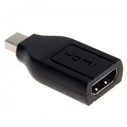 Mini DP Display Port Male to HDMI Female Adapter Convertor  מתאם