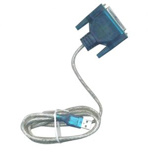 USB  To Parallel LPT DB25 CABLE ADAPTER כבל