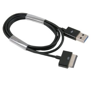 USB Charger Sync Data Cable for ASUS Eee Pad Tablet  Transformer TF101 TF201 כבל