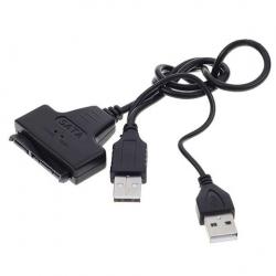 USB 2.0 to 2.5 SATA HDD  hard drive cable adapter מתאם