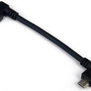 10cm Right Angle Micro USB B to Micro USB B at both ends Host OTG Adapter Cable