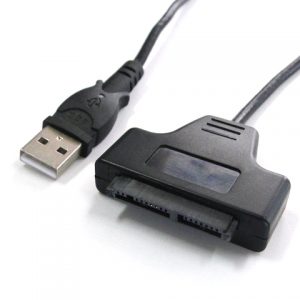 Micro SATA to  usb 2.0 Cable מתאם