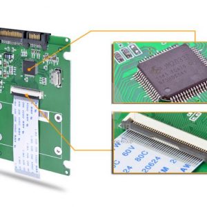 1.8INCH ZIF/LIF CE HDD /SSD Drive to 7+15 / 22 Pin SATA Adapter Converter מתאם