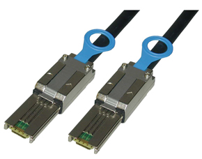 External Mini SAS SFF-8088 to SFF-8088 26pin Cable 50cm כבל