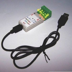 USB to RS422 / RS485 Converter Adapter ch340T Chip with led Indicator Win 7 8 10 support מתאם / ממיר