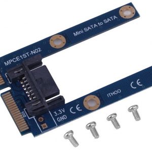 מתאם  /  ממיר  mSATA Extender to 7 Pin SATA HDD Convert Card Adapter מתאם