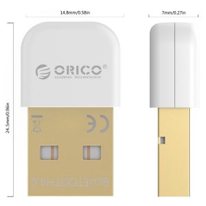 ORICO BT 4.0  USB Bluetooth  Adapter Dongle  CSR8510 CHIP White מתאם בלוטוס
