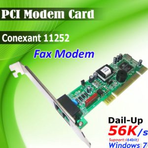 PCI FAX 56k V.92 V92 V90 Conexant Dail-up MODEM
