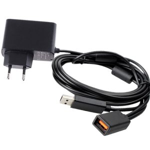 AC Adapter Power Supply USB Cable for Xbox 360 Kinect Sensor ספק כח