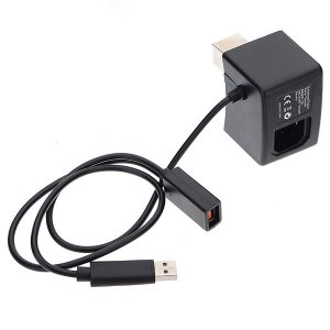 ספק כח לקינקט  AC Adapter  Power Supply USB Cable Transfer Convertor for Xbox 360 Kinect ספק כח