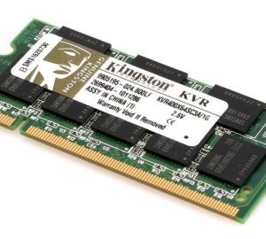 זכרון למחשב נייד KINGSTON KVR400X64SC3A/1G DDR PC3200 1GB 400MHz CL3 SODIMM