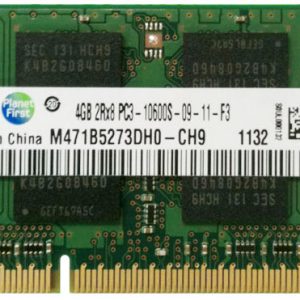 זכרון למחשב נייד Samsung M471B5273DH0-CK0 4GB DDR3 PC3-12800S 1600MHz 1.5v SODIMM