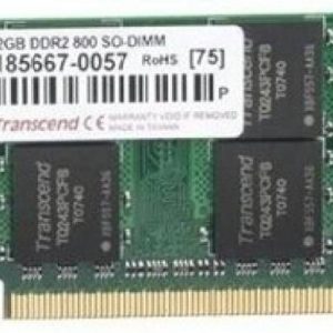זכרון למחשב נייד Transcend JM667QSU-1G 1GB DDR2 667 SODIMM