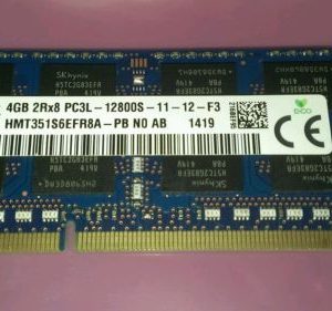 זכרון למחשב נייד Hynix HMT351S6EFR8A-pb 4GB PC3L-12800S DDR3 1600MHz  1.35v SODIMM