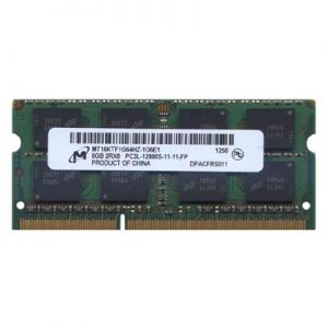 זכרון למחשב נייד  Micron MT16KTF1G64HZ-1G6E1 8GB DDR3 1600 MHz PC3-12800 1.35V SODIMM