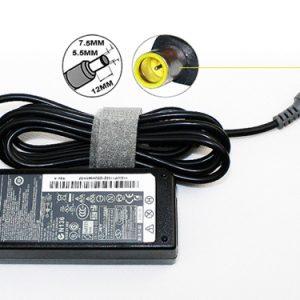 מטען למחשב נייד Laptop AC Power Adapter FOR LENOVO 20V 3.25A 65W 7.5 x 5.5mm