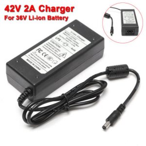 42V 2A  Power Adapter Charger  For 36V Li-ion Battery מטען