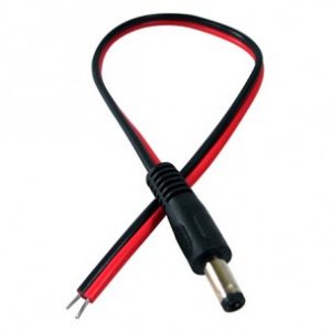 DC Male end Jack Power Cable End Pigtail for CCTV Security Camera