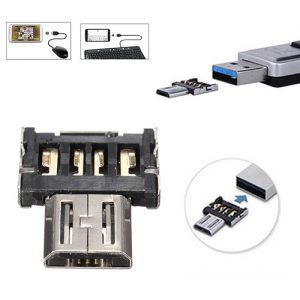 מתאם / ממיר Micro USB Male To USB Female OTG Adapter For Android Tablet Phone