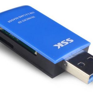 SSK USB3.0 Compact Flash  Multi Memory Card Reader CF Adapter TF MicroSD MS XD קורא כרטיסים