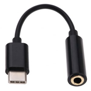 USB Type C to 3.5mm Headphone Jack Adapter AUX Cable for Xiaomi 6 Letv LeEco Le Max 2 Pro