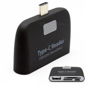 3.1Type-C  OTG TF SD Card Reader For MacBook Phone מתאם
