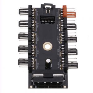 Fan 12V 4pin PWM  1 to 10 Hub PC Fan IDE Power Supply Splitter Adapter מתאם