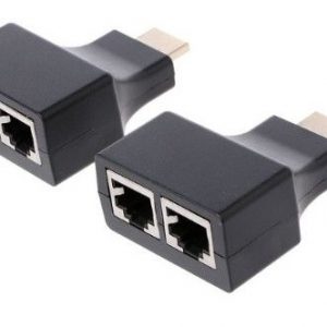 HDMI To  Dual RJ45  CAT5E CAT6 1080P HDMI Extender Set of 2 units – up to 30m