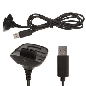 מתאם USB Charging Cable  Replacement  Charger For Xbox 360 Wireless Controller