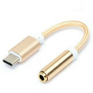 USB C Adapter Type C to 3.5mm Aux Audio Jack Earphone Headphone Cable