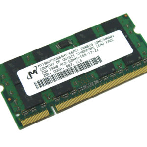 Micron mt16htf25664hy-667e1 2GB SO-DIMM 667 MHz DDR2 SDRAM Memory