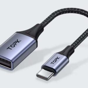 כבל USB 3.1 Type C Male to USB 3.0 Female OTG Data Cable Connector