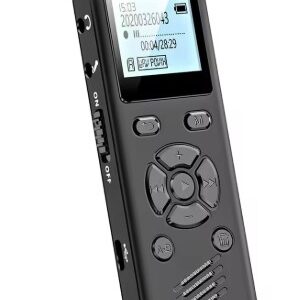 Digital Voice Recorder DICTAPHONE 16GB  מכשיר הקלטה