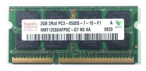 זכרון למחשב נייד HYNIX HMT125S6AFP8C-G7  DDR3 2GB 1066MHz CL7 SODIMM