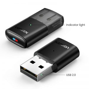 UGREEN USB Bluetooth 5.0 Audio  Adapter For Nintendo Switch PS4 מתאם בלוטוס