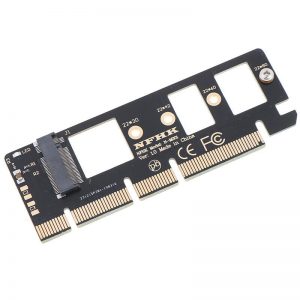 מתאם NVMe M.2 NGFF SSD to PCI-E  PCI express 3.0 16x x4adapter riser card