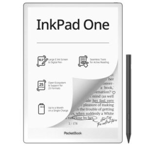 ספר אלקטרוני PocketBook 10.3" InkPad One צבע שחור מט PB1030-8-WW