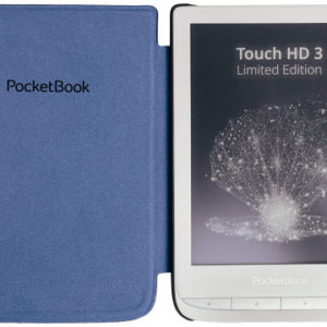 POCKETBOOK 6" TOUCH HD 3 WHITE LIMITED EDITION WITH BLUE COVER