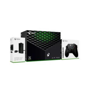 חבילת גיימינג הכוללת קונסולת Xbox Series X + מטען ובקר Series S | X מבית XBOX 10362-000-69