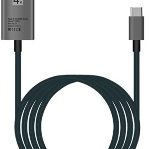 USB 3.1 to 4K Adapter Cable, Compatible  with MacBook, Samsung, S9/S8, Huawei USB-C כבל