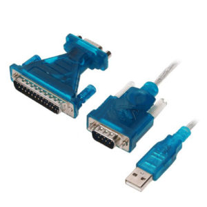 WIN 7/8/10 SUPPORT –  USB 2.0 to  RS232 Serial 9Pin 25PIN Adapter כבל