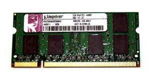 Kingston ASU256X64D2S800C6 2GB PC2-6400S-666-12-E2 800MHz  CL6 1.8V DDR2 Non-ECC SODIMM Memory