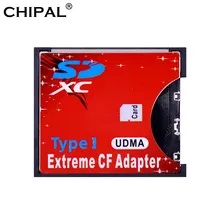 SD to CF  Memory Card Reader Adapter Type I מתאם