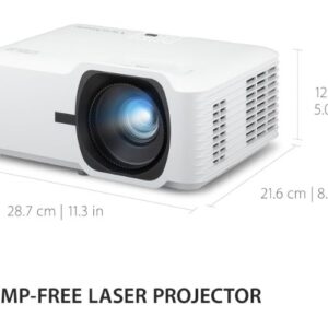 מקרן ViewSonic LS740W Laser 5,000 Lumens WXGA 2XHDMI Speakers