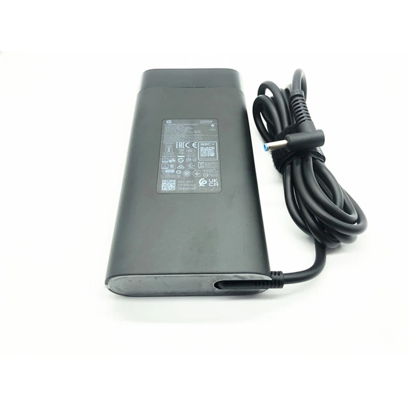 Power Adapter 200W Charger For HP 15-DC DH EK DK TPN-LA10 19.5V 10.3A slim
