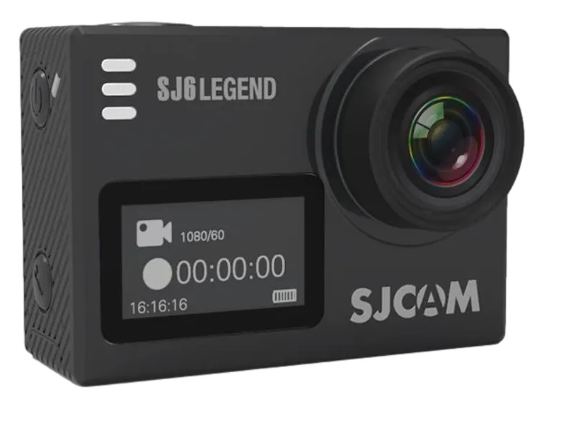 מצלמת אקסטרים SJ6 Legend 4K בצבע שחור מבית SJCAM